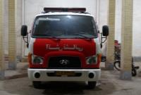 اهدای یک دستگاه خودرو آتش نشانی نیمه سنگین به شهرداری هرمز