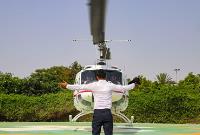 پرواز آزمایشی پَد هلیکوپتری «بیمارستان کیش»