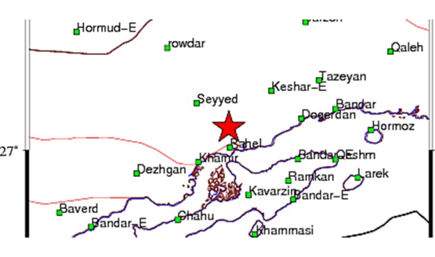 زمین‌لرزه ۴.۲ ریشتری لافت- بندرخمیر خسارتی نداشت