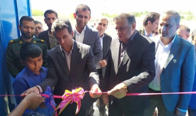 افتتاح سالن ورزشی دهستان کمشک و فاریاب