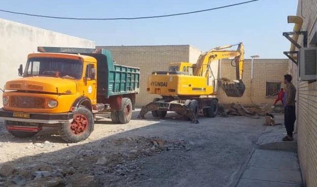 آغاز عملیات اجرایی ساخت بخش مراقبت های ویژه در بیمارستان رستمانی پارسیان