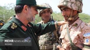 سفر فرمانده نیروی دریایی سپاه به جزایر نازعات