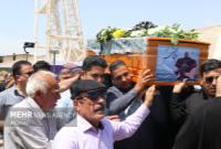 تشییع پیکر «محمدعلی بهمنی» در بندرعباس