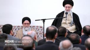 دیدار وزیر، معاونان و مدیران وزارت اطلاعات با رهبر معظم انقلاب اسلامی