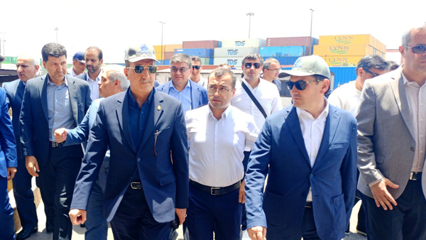 ازبکستانی‌ها برای سرمایه‌گذاری به بندر شهیدرجایی آمدند