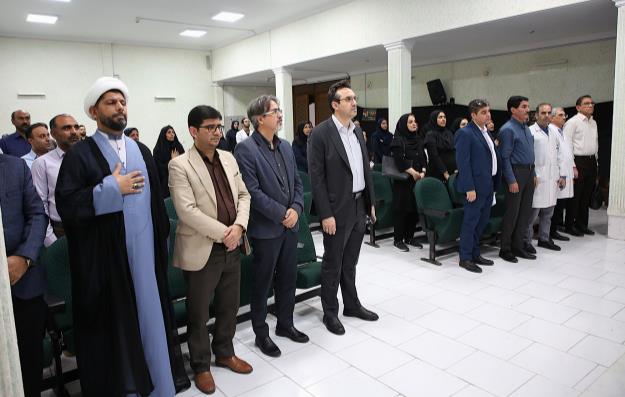 مراسم بزرگداشت شهید جمهور در بیمارستان کودکان بندرعباس برگزار شد