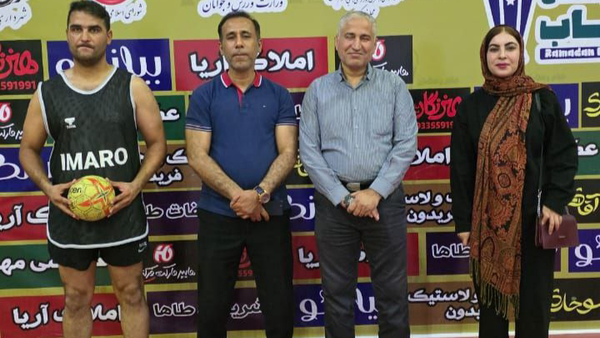 رکورد روپایی با توپ هندبال را یک ایرانی شکست