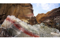 دستور قضایی قاطع برای حفاظت گنبد نمکی قشم؛ پرورش میگو ممنوع شد