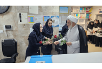 بازدید نماینده ولیفقیه در هرمزگان از بیمارستان خلیج فارس به مناسبت روز پرستار