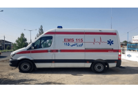 اورژانس میناب مادر باردار را از سیلاب روستای تلنگ نجات داد