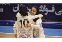 پیروزی مقتدرانه بانوان فولاد هرمزگان مقابل گلبرگ تاکستان