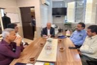 نشست هماهنگی با انجمن صنفی مجتمع‌های خدماتی رفاهی بین راهی استان هرمزگان