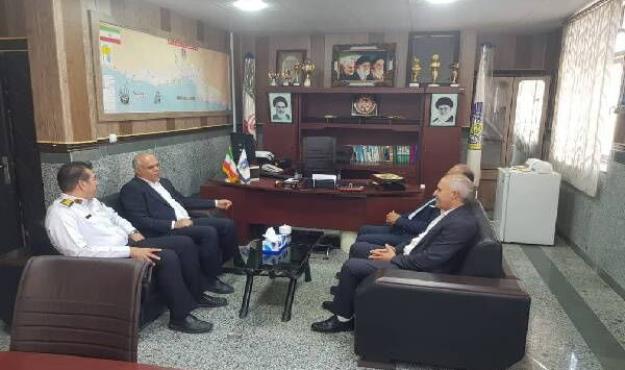 دیدار مدیر کل راهداری هرمزگان با رئیس پلیس راه استان