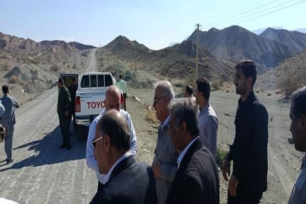 بازدید استاندار هرمزگان و نماینده مردم شرق استان در مجلس از پروژه شهرستان بشاگرد