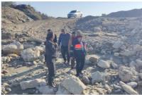 اقدامات راهداری هرمزگان برای رفع موانع سیلاب در سیریک