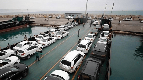 آغاز خروج خودروهای پلاک کیش به مقصد سرزمین اصلی از فردا