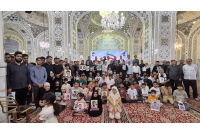 حرم رضوی خانواده شهدای هرمزگان را در آغوش گرفت