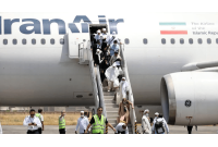 حجاج هرمزگانی از فرودگاه شیراز باز میگردند