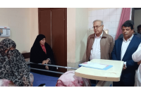 حضور استاندار هرمزگان در بیمارستان میناب