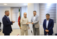 معارفه خلیل قاسمی برای معاونت اقتصادی استانداری هرمزگان برگزار شد
