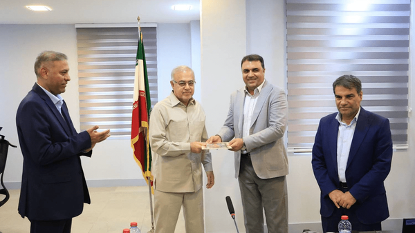 معارفه خلیل قاسمی برای معاونت اقتصادی استانداری هرمزگان برگزار شد