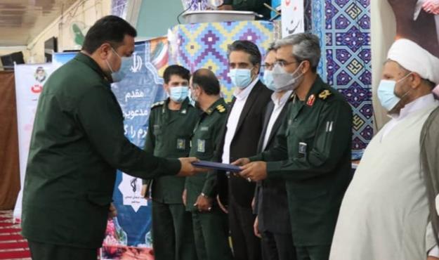 «امیری‌کیا» فرمانده ناحیه مقاومت بسیج سپاه قشم شد