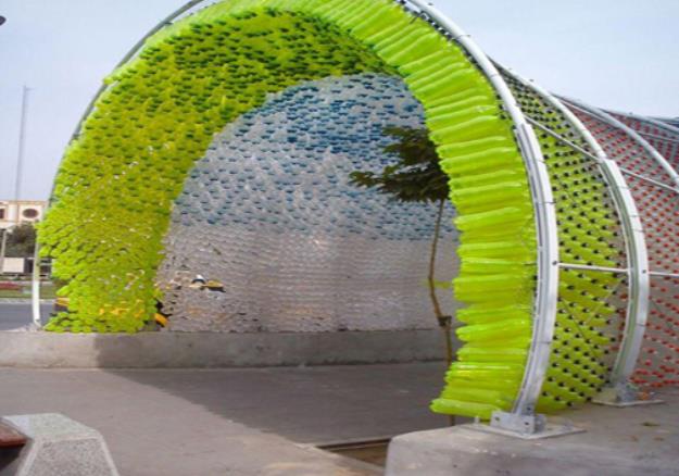 ابتکار شهرداری مشهد با قوطی خالی نوشابه 