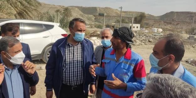 سفر رییس کمیسیون عمران مجلس به مناطق زلزله‌زده فین هرمزگان
