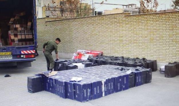 کشف محموله۳۴ میلیارد تومانی سیگار قاچاق در بندرعباس