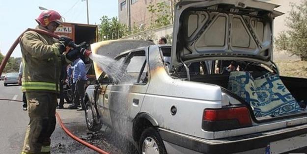 1 کشته و 2زخمی در آتش‌سوزی خودروی قاچاق سوخت در بزرگراه شهیدرجایی بندرعباس