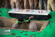 مراسم تدفین شهید گمنام در بندرعباس