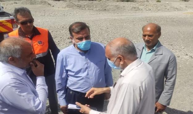 سفر رئیس‌ سازمان راهداری و حمل و نقل جاده ای کشور به رودان + عکس