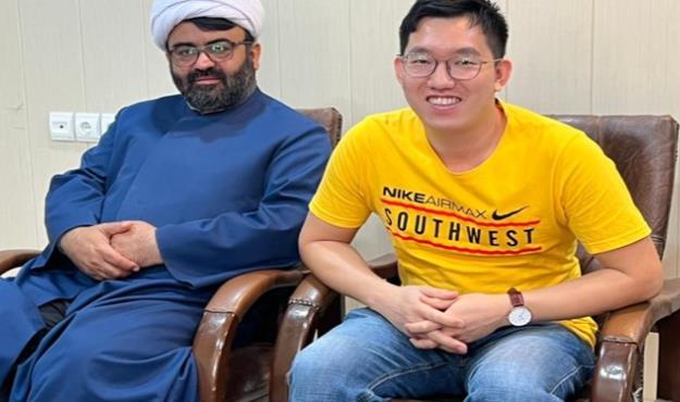 یک تبعه چینی در قشم مسلمان شد