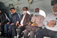 وزیر بهداشت برای بازدید از مناطق زلزله‌زده وارد هرمزگان شد
