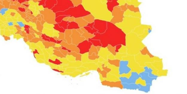 اعلام تازه‌ترین رنگ‌بندی کرونایی در هرمزگان/ پارسیان و بوموسی قرمزند