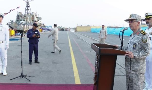 تجلیل سرلشکر باقری از نقش راهبردی ارتش در امنیت تنگه هرمز تا اقیانوس هند و باب المندب