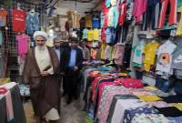 بازدید سرزده نماینده ولی فقیه در استان هرمزگان از بازار بندرعباس