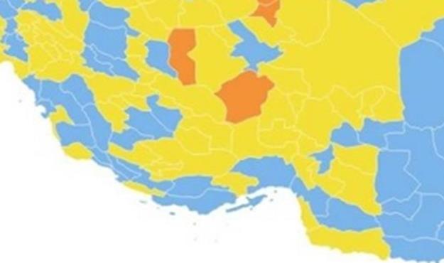 نقشه کرونایی هرمزگان آبی‌تر شد