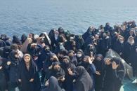  اردوی دریایی دانش‌آموزان دختر بندرلنگه‌ای در خلیج فارس